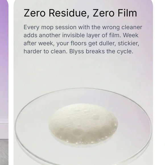 Blyss Brazilian Waves Mop Soap Concentrate - White - Picture 4 of 5